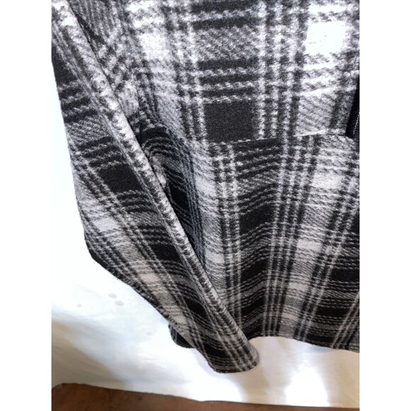 John Wayne Men’s Work Sweater Size Medium Gray Plaid Rugged Workwear Outdoors - Picture 6 of 12